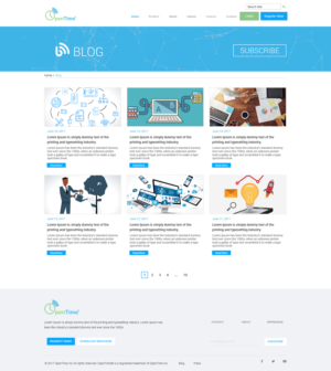 Web Design by Kreative Ideaz for OpenTime | Design: #15122066