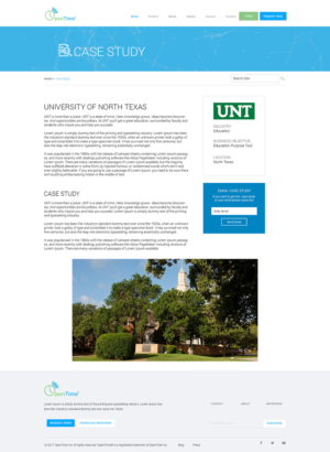 Web Design by Kreative Ideaz for OpenTime | Design: #15142040