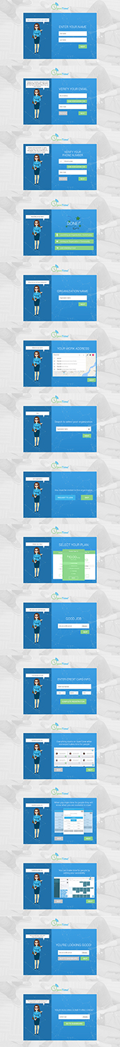 Web Design by Kreative Ideaz for OpenTime | Design #15190329
