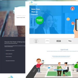 Web Design par Andre Swaby Creative Studio® pour OpenTime | Design #15035781
