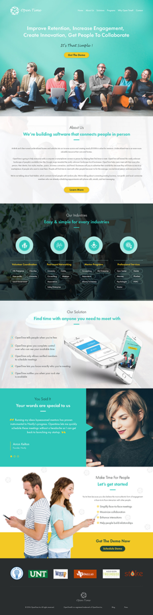 SaaS / Consulting / Solution website redesign | Web Design by Tpith