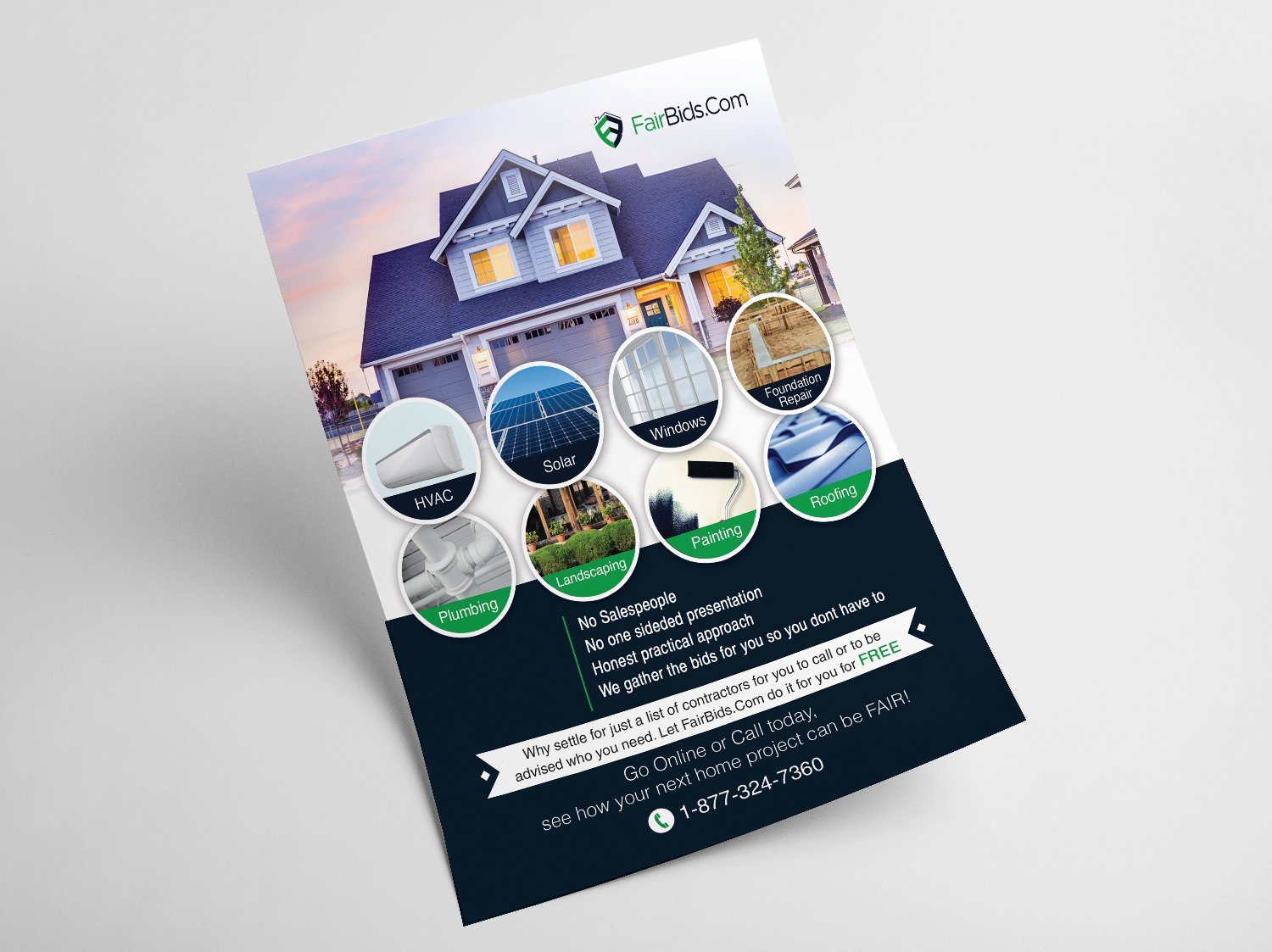 Flyer-Design von - SWING - für FairBids.Com | Design #15020790