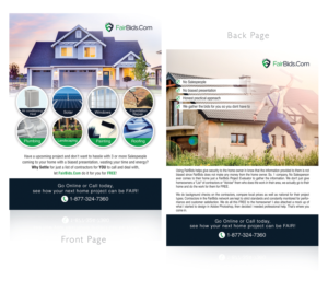 Diseño de Flyer por - SWING - para FairBids.Com | Diseño #15040783