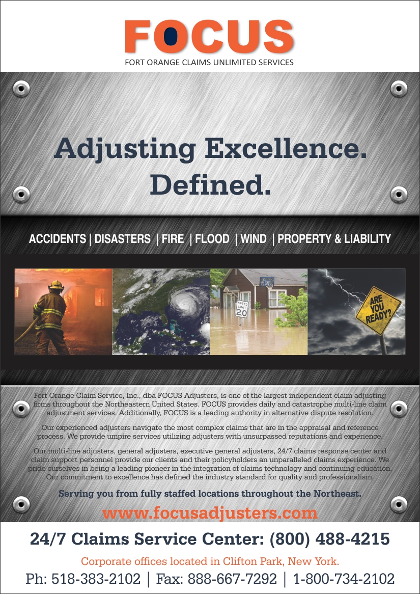 Design Publicitaire par Savitra pour Fort Orange Claim Service, Inc. | Design #15191258