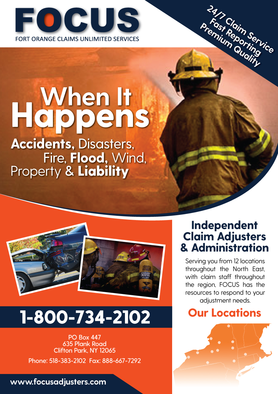 Advertisement Design by Impressive Sol for Fort Orange Claim Service, Inc. | Design #15019204