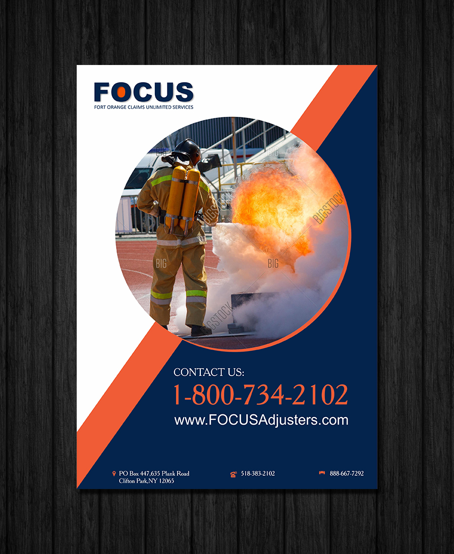 Advertisement Design by ecorokerz for Fort Orange Claim Service, Inc. | Design #15030966