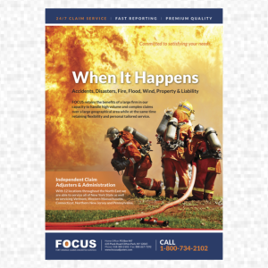 Design Publicitaire par SunInLow pour Fort Orange Claim Service, Inc. | Design : #15117349