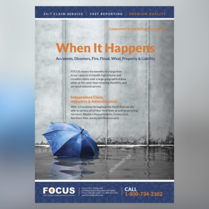 Design Publicitaire par SunInLow pour Fort Orange Claim Service, Inc. | Design : #15118510