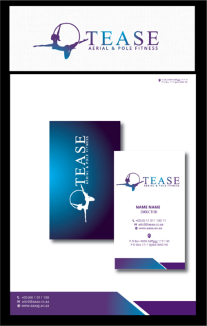 Diseño de Logo por zebronicgraphic para Tease Dance and Fitness | Diseño: #15056078