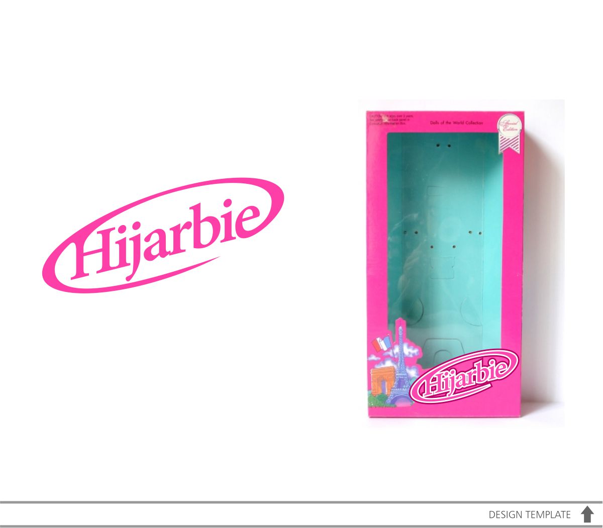 Logo Design by DesignMX (Renan Mejia) for Hijarbie | Design #15246088