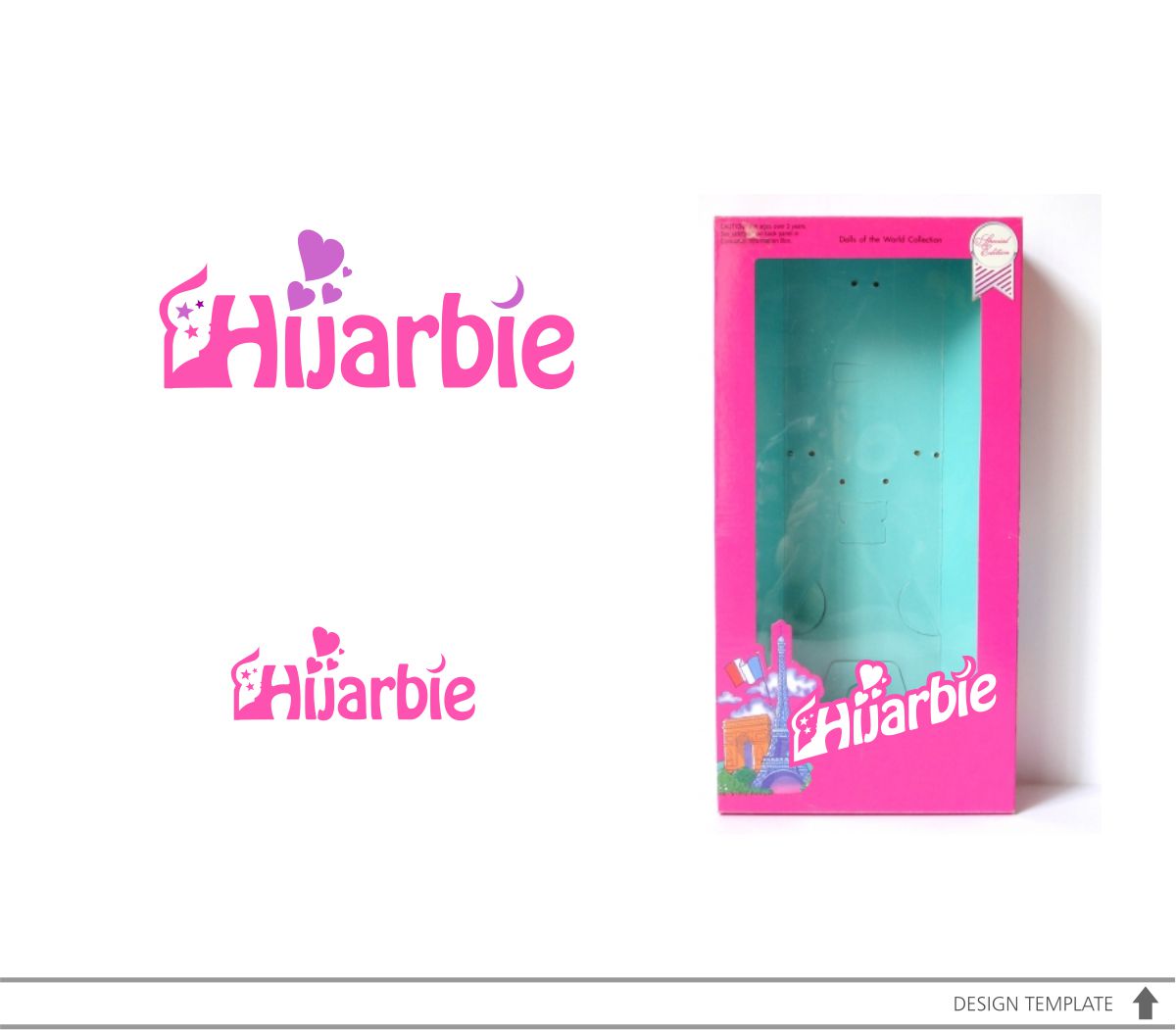 Logo Design by DesignMX (Renan Mejia) for Hijarbie | Design: #15292773