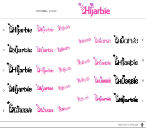 Logo Design by DesignMX (Renan Mejia) for Hijarbie | Design: #15694700