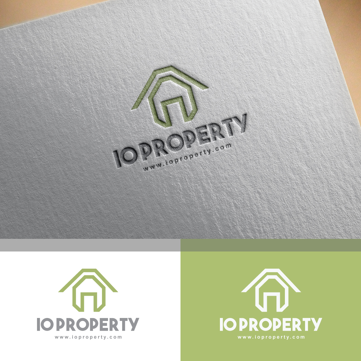 Logo Design by webeezine for IO Property | Design #15028826