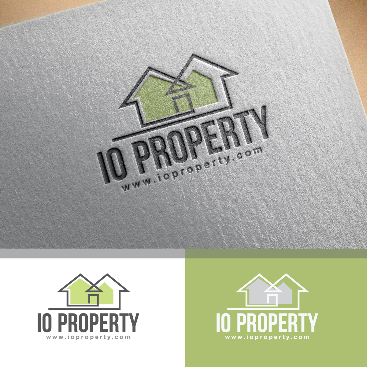 Logo Design by webeezine for IO Property | Design #15028827