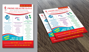 Flyer Design by GGV for PrimeHealth Medical | Design: #15131665