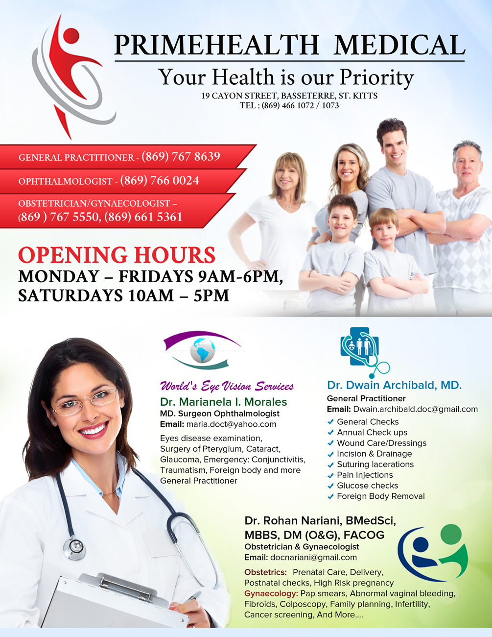 Flyer Design by Gfx.26™ for PrimeHealth Medical | Design #15081879