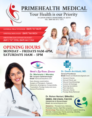 Flyer Design by Gfx.26™ for PrimeHealth Medical | Design: #15081879