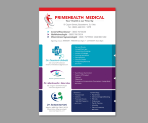 Flyer Design by Elim for PrimeHealth Medical | Design: #15107774