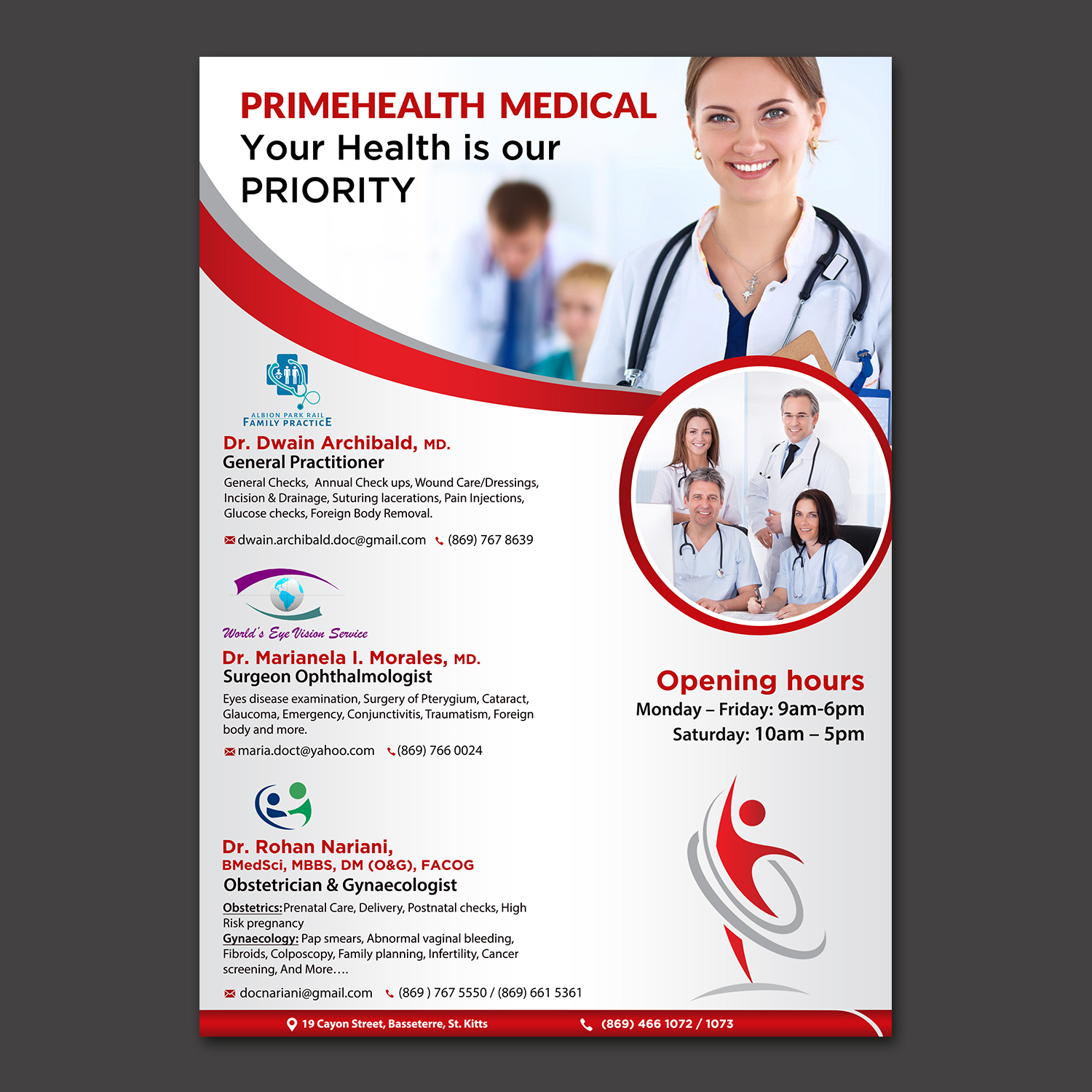 Flyer Design by aspiremedia for PrimeHealth Medical | Design #15045656