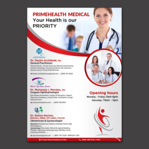Flyer Design by aspiremedia for PrimeHealth Medical | Design: #15045656