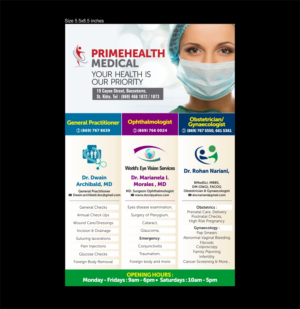 Flyer Design by vikas naik for PrimeHealth Medical | Design: #15353144