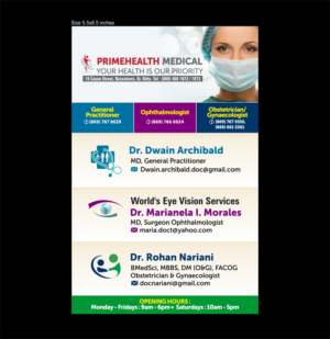 Flyer Design by vikas naik for PrimeHealth Medical | Design: #15365359