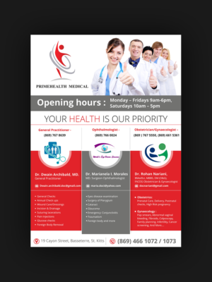 Flyer Design by ecorokerz for PrimeHealth Medical | Design: #15031454