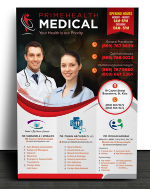 Flyer-Design von SD WEBCREATION für PrimeHealth Medical | Design #15106941