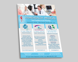 Flyer Design by Lesaba Design for PrimeHealth Medical | Design: #15051165