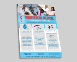Flyer Design by Lesaba Design for PrimeHealth Medical | Design: #15061551