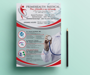 Flyer Design by EA5Designs for PrimeHealth Medical | Design: #15027234