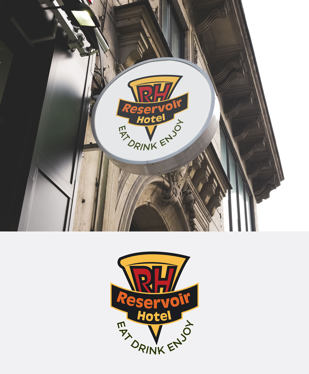 Logo-Design von Impressive Solutions für Reservoir Hotel | Design #15019061