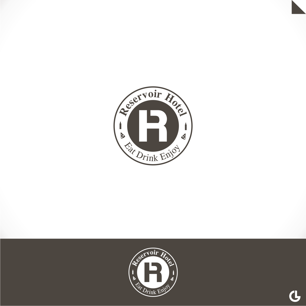 Logo Design by R!CKY for Reservoir Hotel | Design #15062952