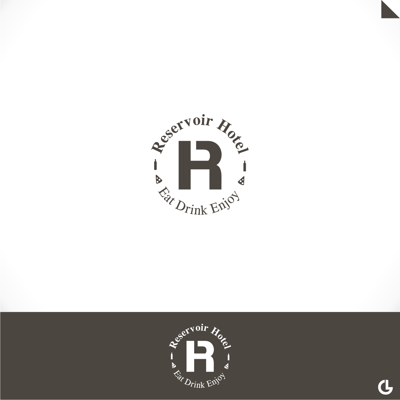 Logo Design by R!CKY for Reservoir Hotel | Design #15062955