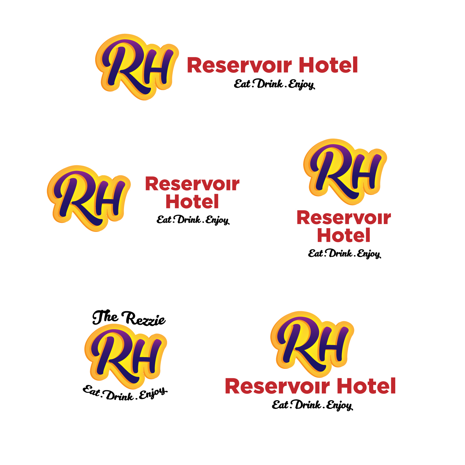 Logo Design by JCC for Reservoir Hotel | Design #15057277