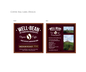 Coffee Bag Label | Label Design by Sucre