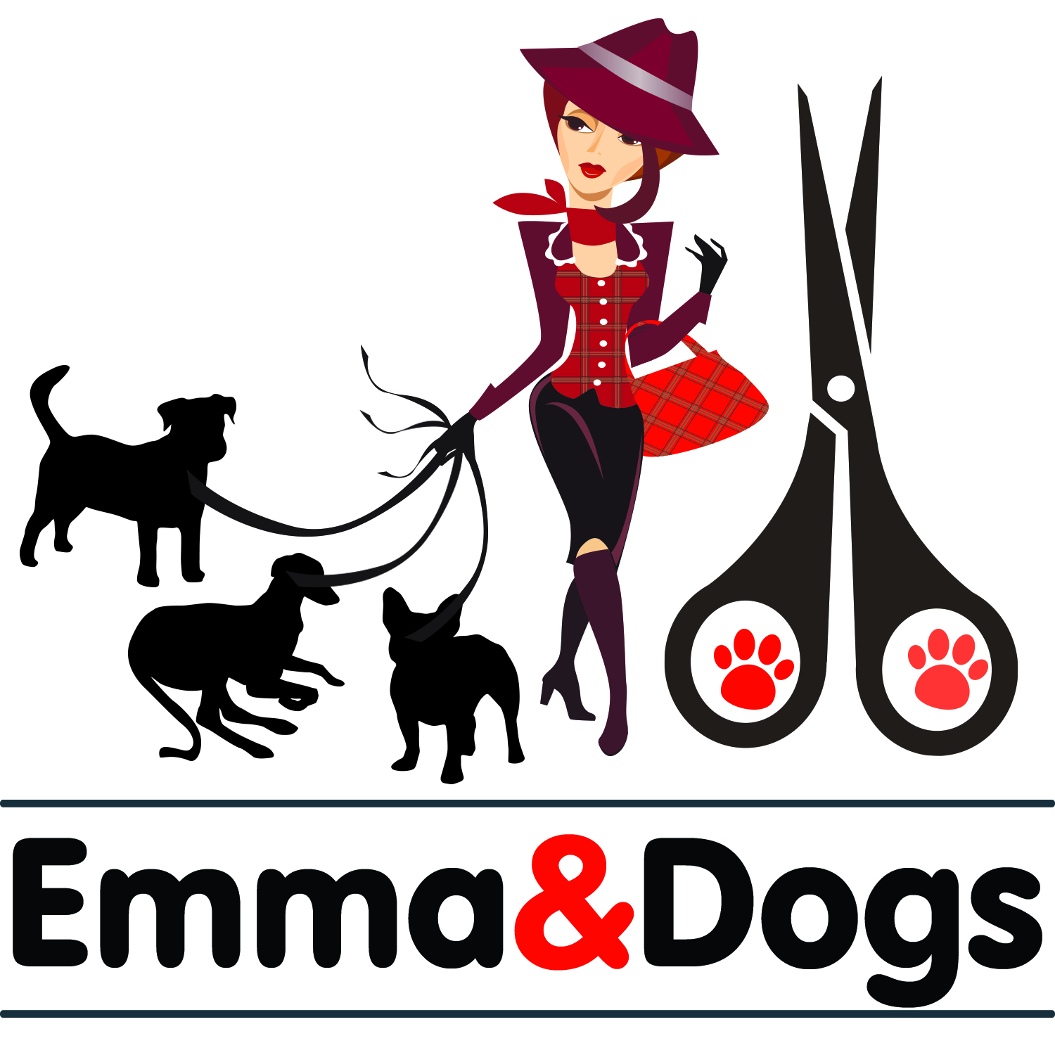 Logo-Design von GraybarBldg421 für Emma & The Dogs | Design #15114799