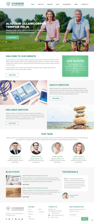 Web-Design von pb für Changewithinreach.com | Design: #15032435