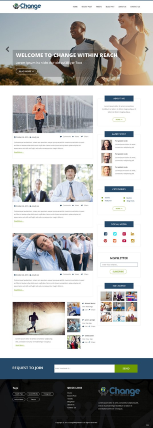 Web-Design von pb für Changewithinreach.com | Design: #15032440