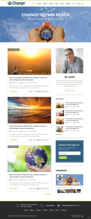 Web-Design von pb für Changewithinreach.com | Design: #15032447