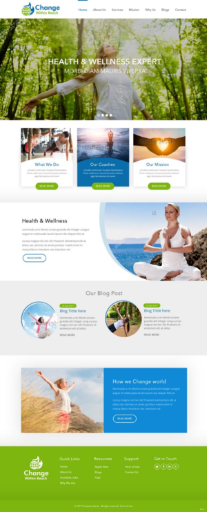 Web-Design von pb für Changewithinreach.com | Design: #15032449