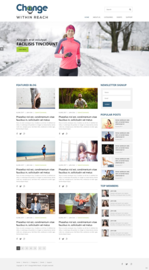 Web-Design von pb für Changewithinreach.com | Design: #15032455