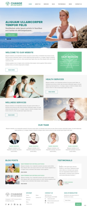 Web-Design von pb für Changewithinreach.com | Design: #15045253