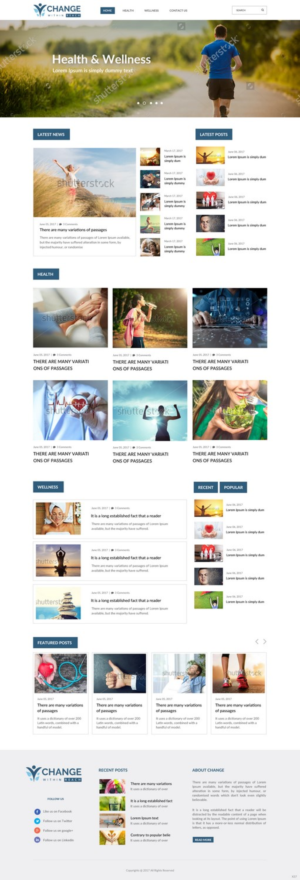 Web-Design von pb für Changewithinreach.com | Design: #15045254