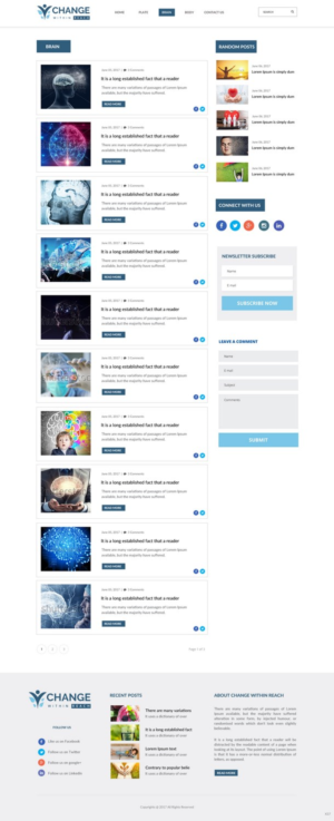 Web-Design von pb für Changewithinreach.com | Design: #15076816