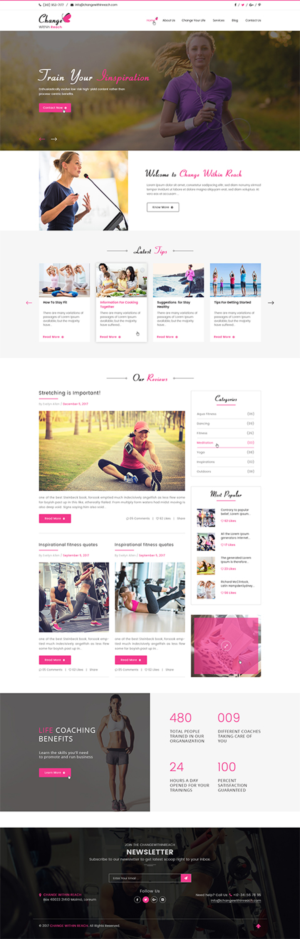 Web-Design von Ved Web Services für Changewithinreach.com | Design: #15045628