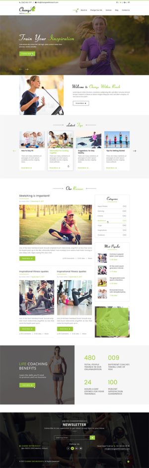 Web-Design von Ved Web Services für Changewithinreach.com | Design: #15045629