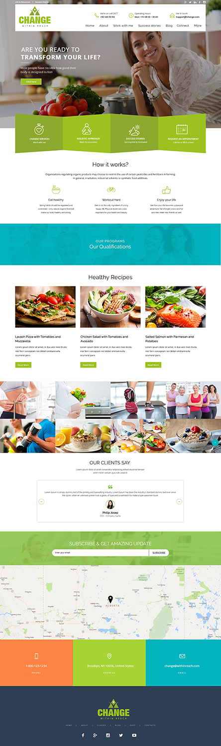 Web-Design von Xclusive Designers für Changewithinreach.com | Design #15065887