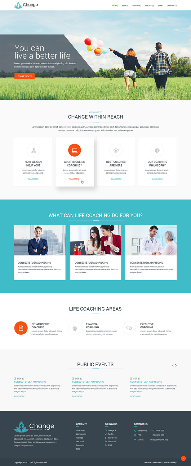 Web Design by syrwebdevelopment for Changewithinreach.com | Design #15040279