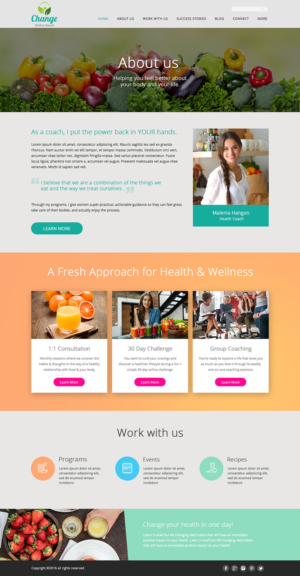 Web-Design von Arvind Rana für Changewithinreach.com | Design: #15063964